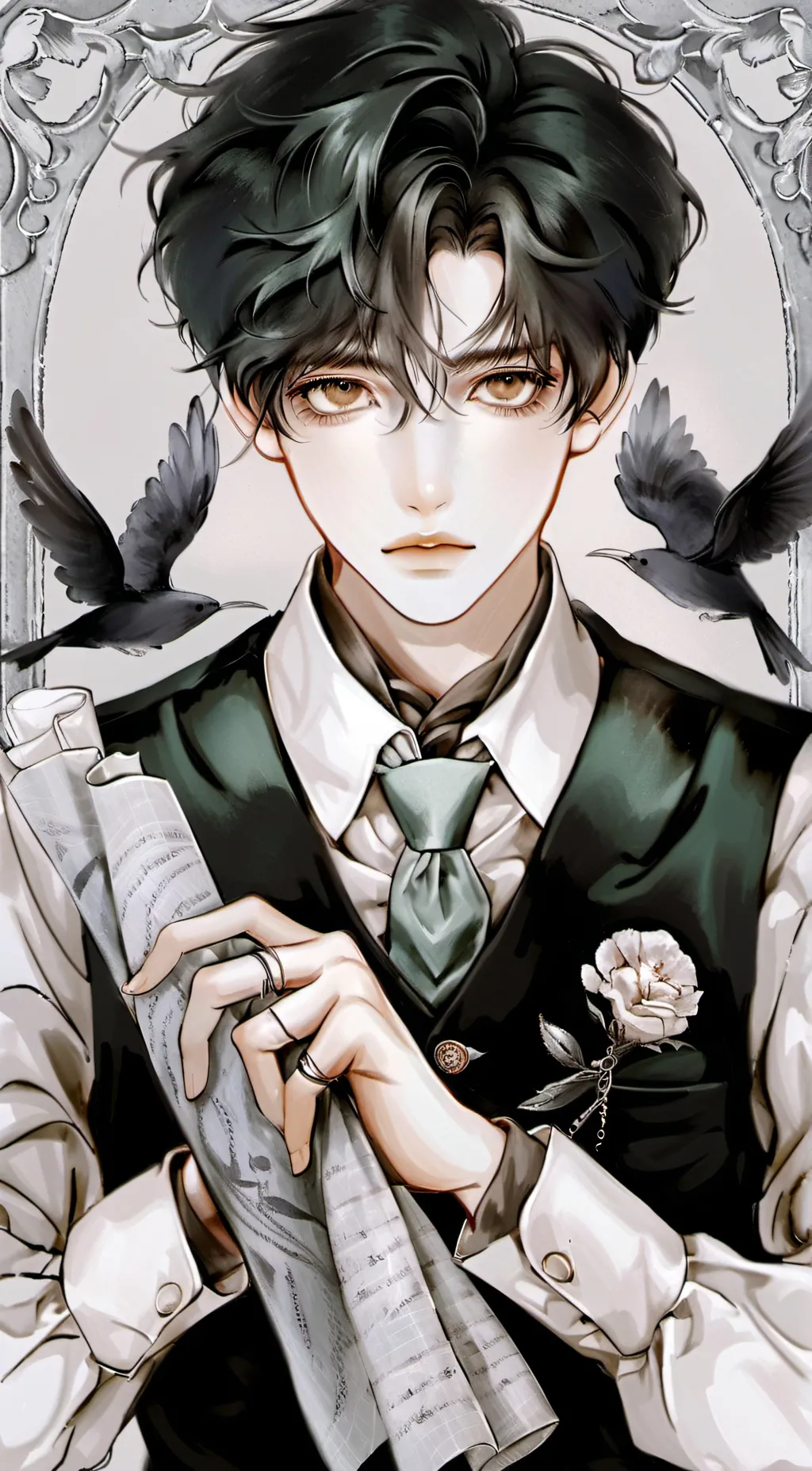 ai character: Felix 🍀~ background