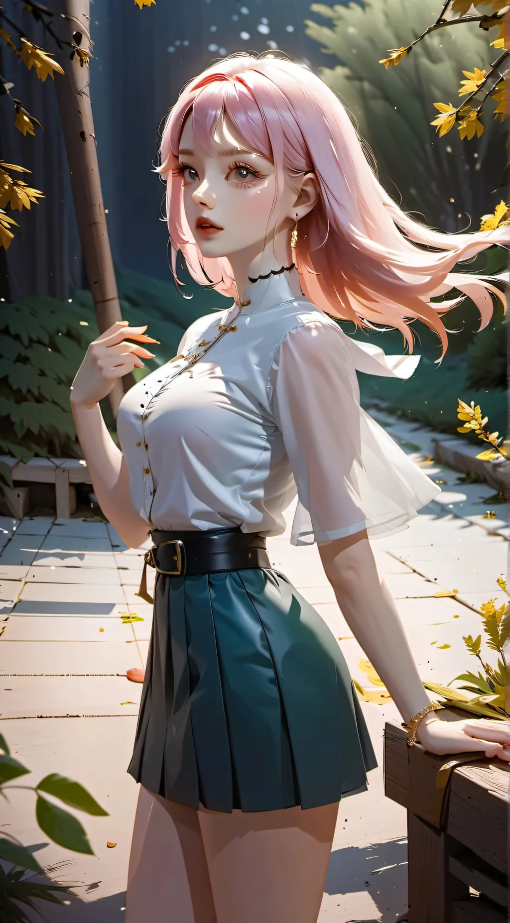 ai character: Antina background