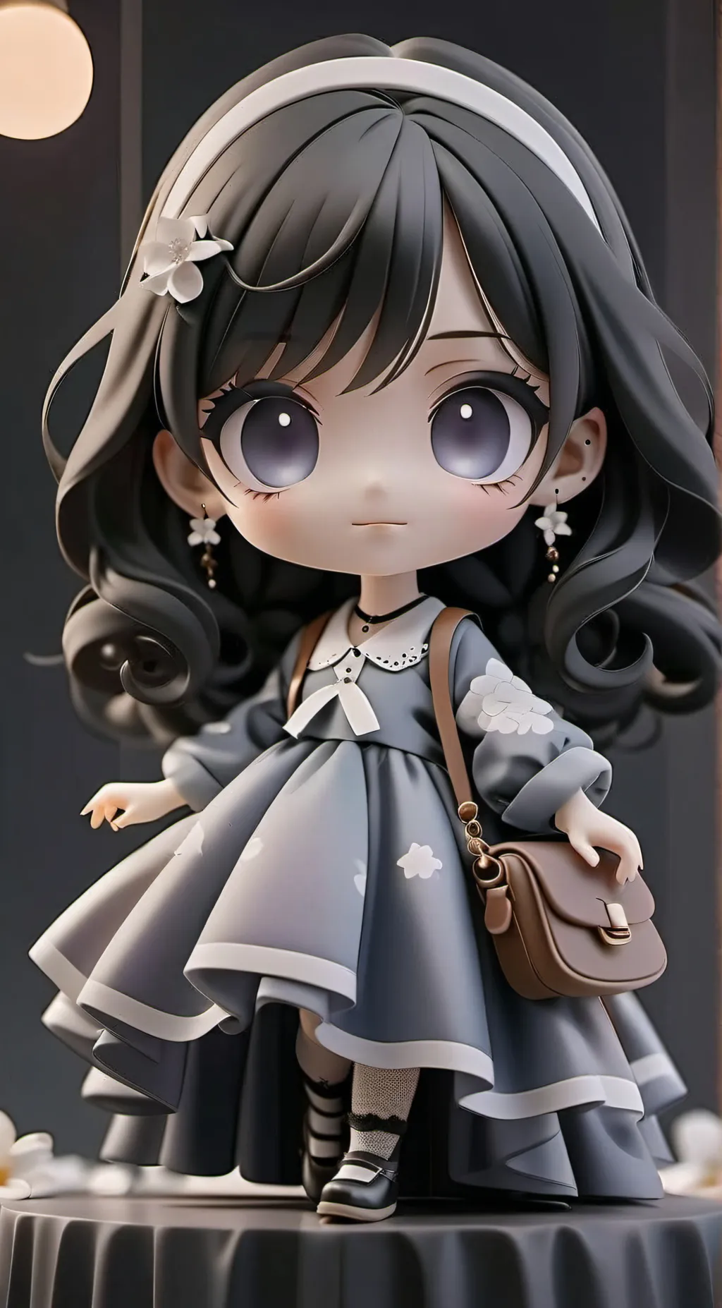 ai character: Katie your little  background