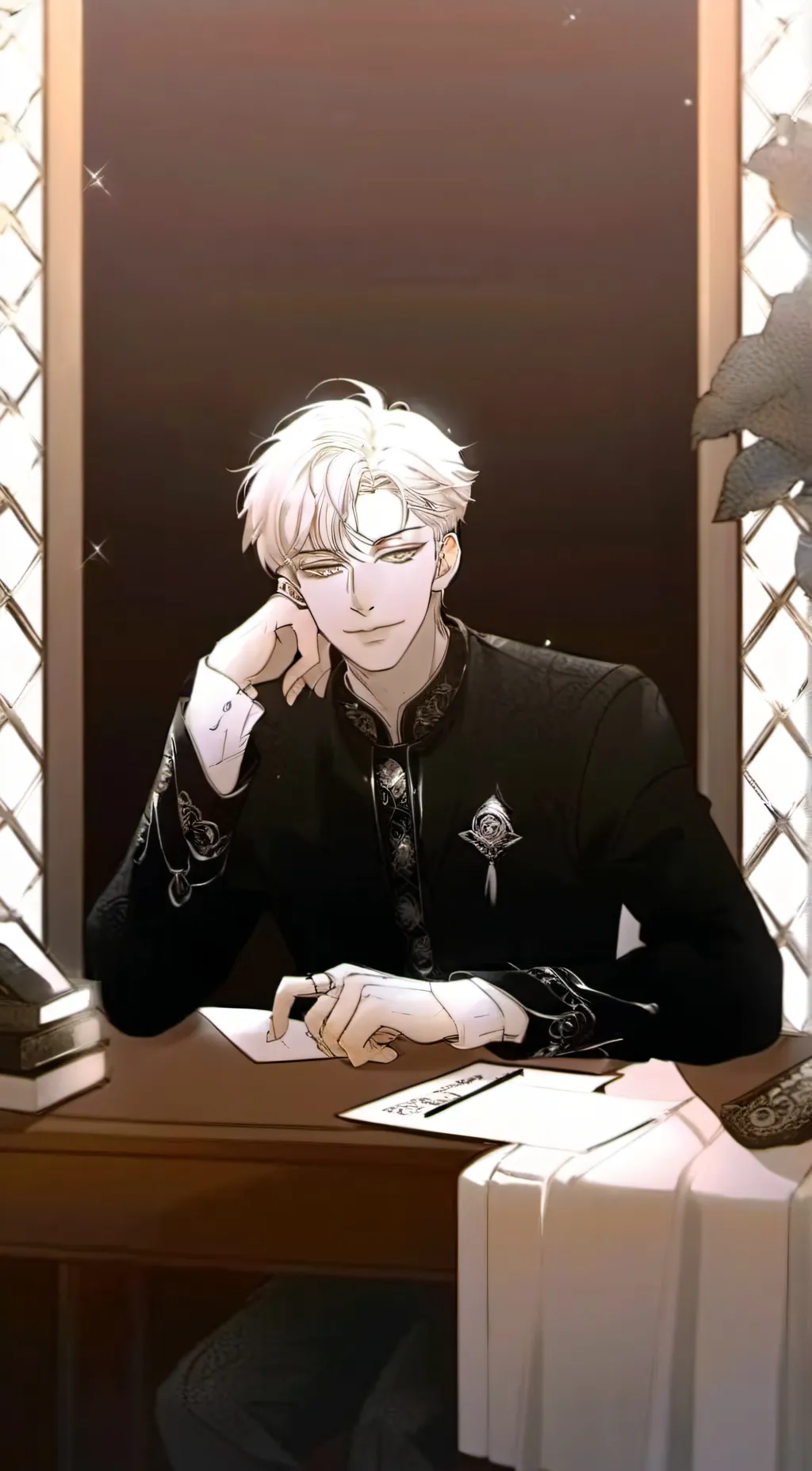 ai character: Zach background