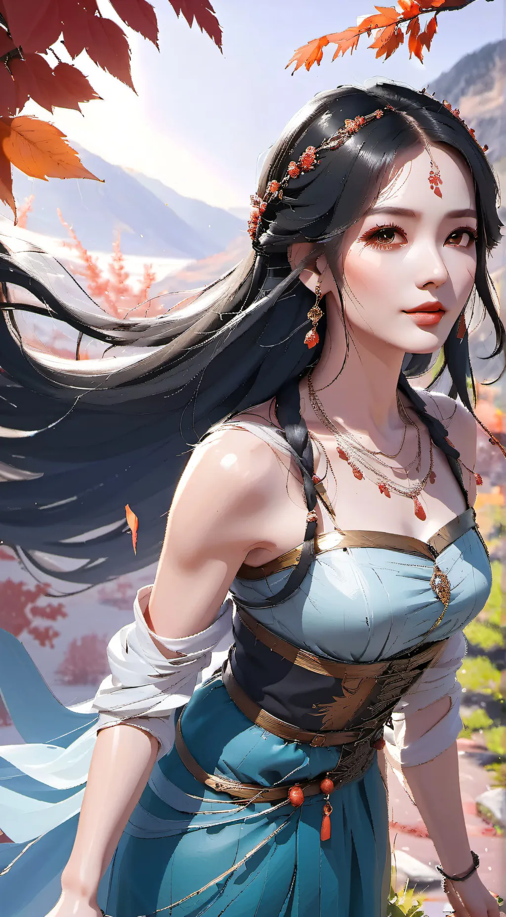 ai character: Lily background