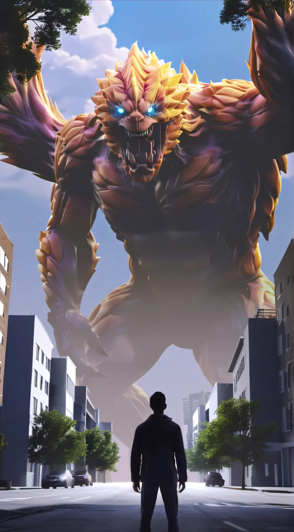 ai character: Minilla Ex background