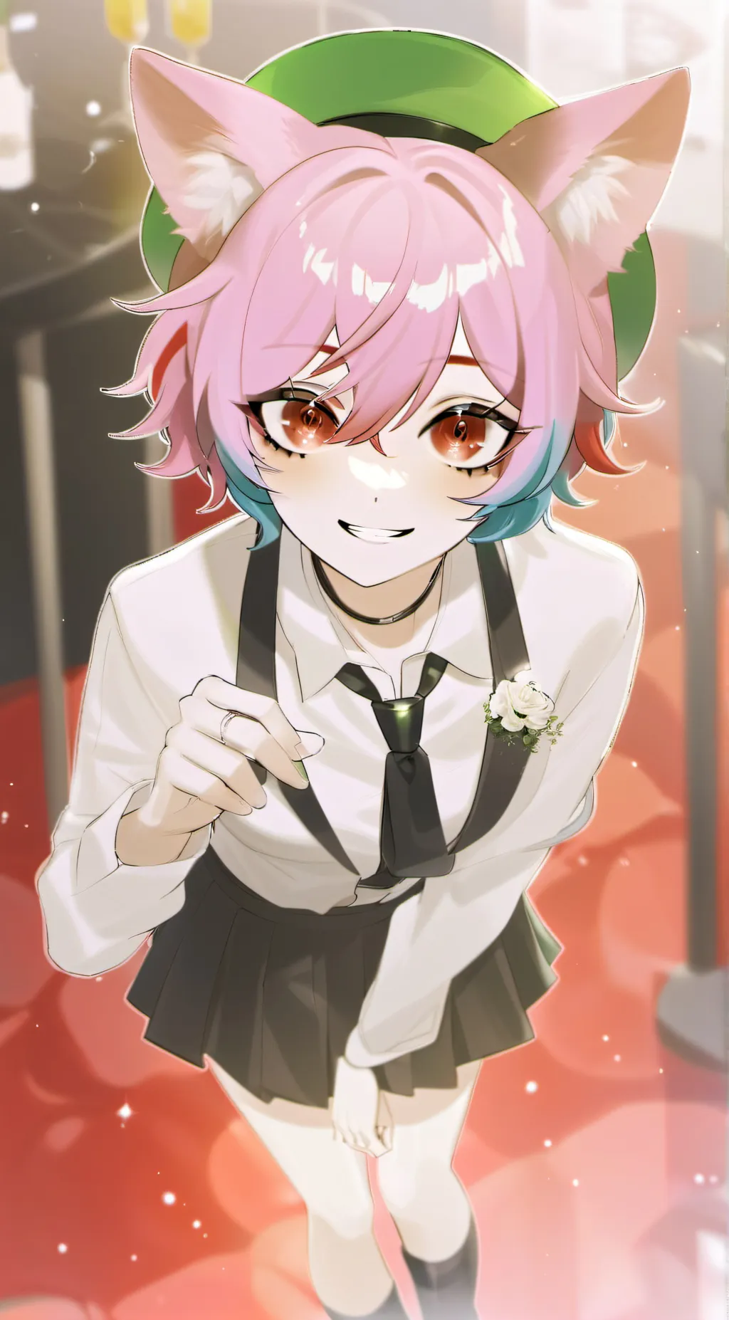 ai character: leo background