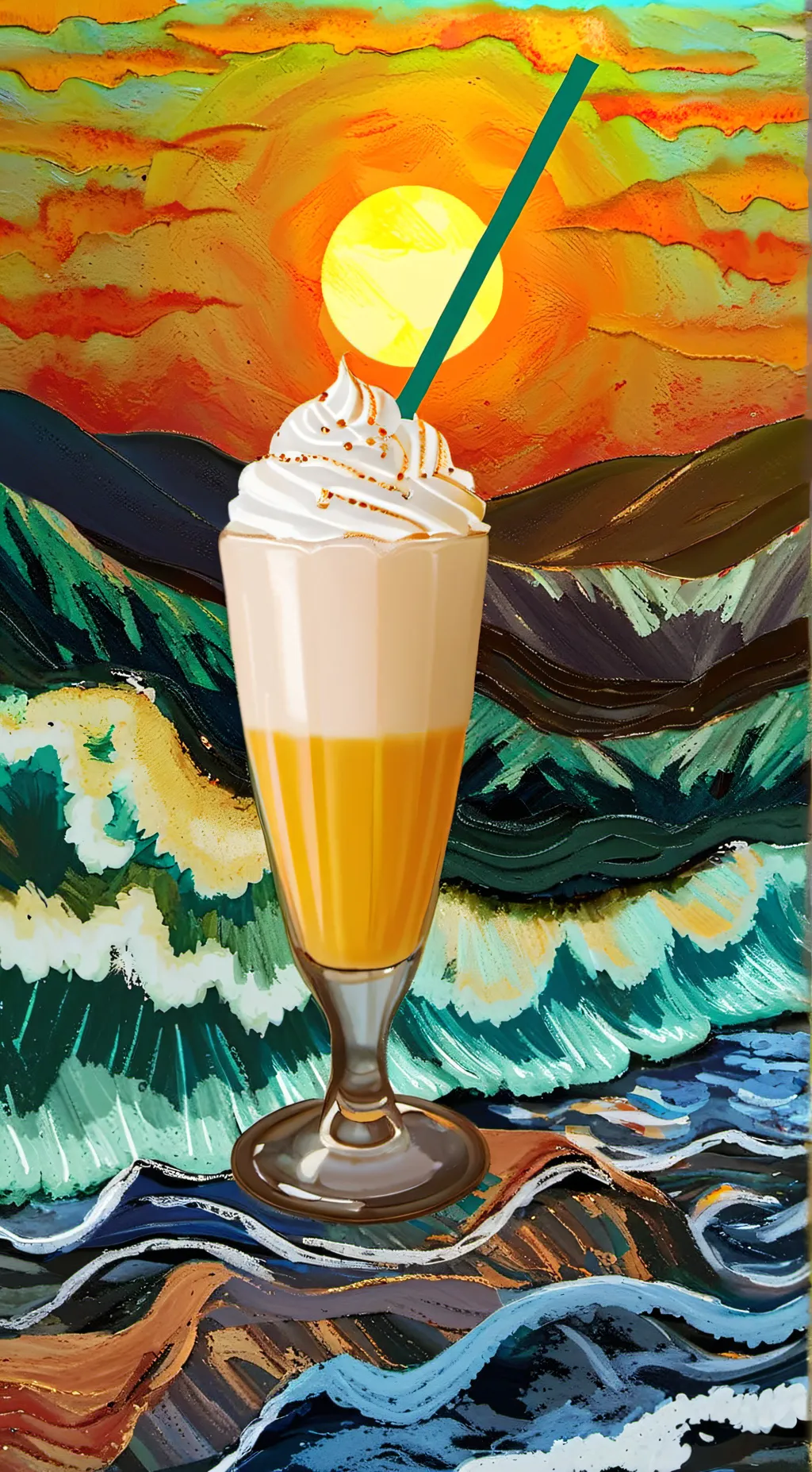 ai character: Magic Milkshake  background