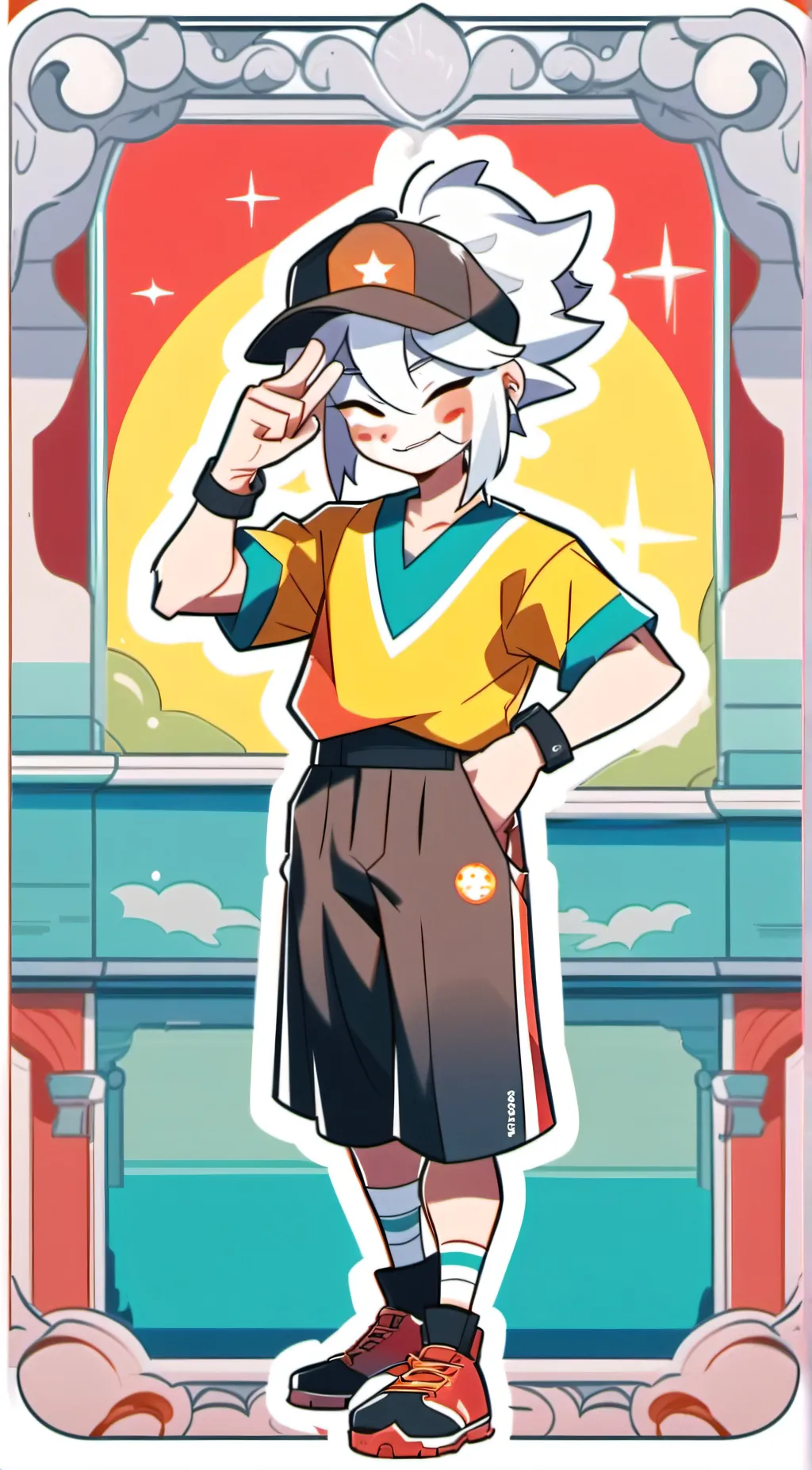 ai character: Oliver Fpe background