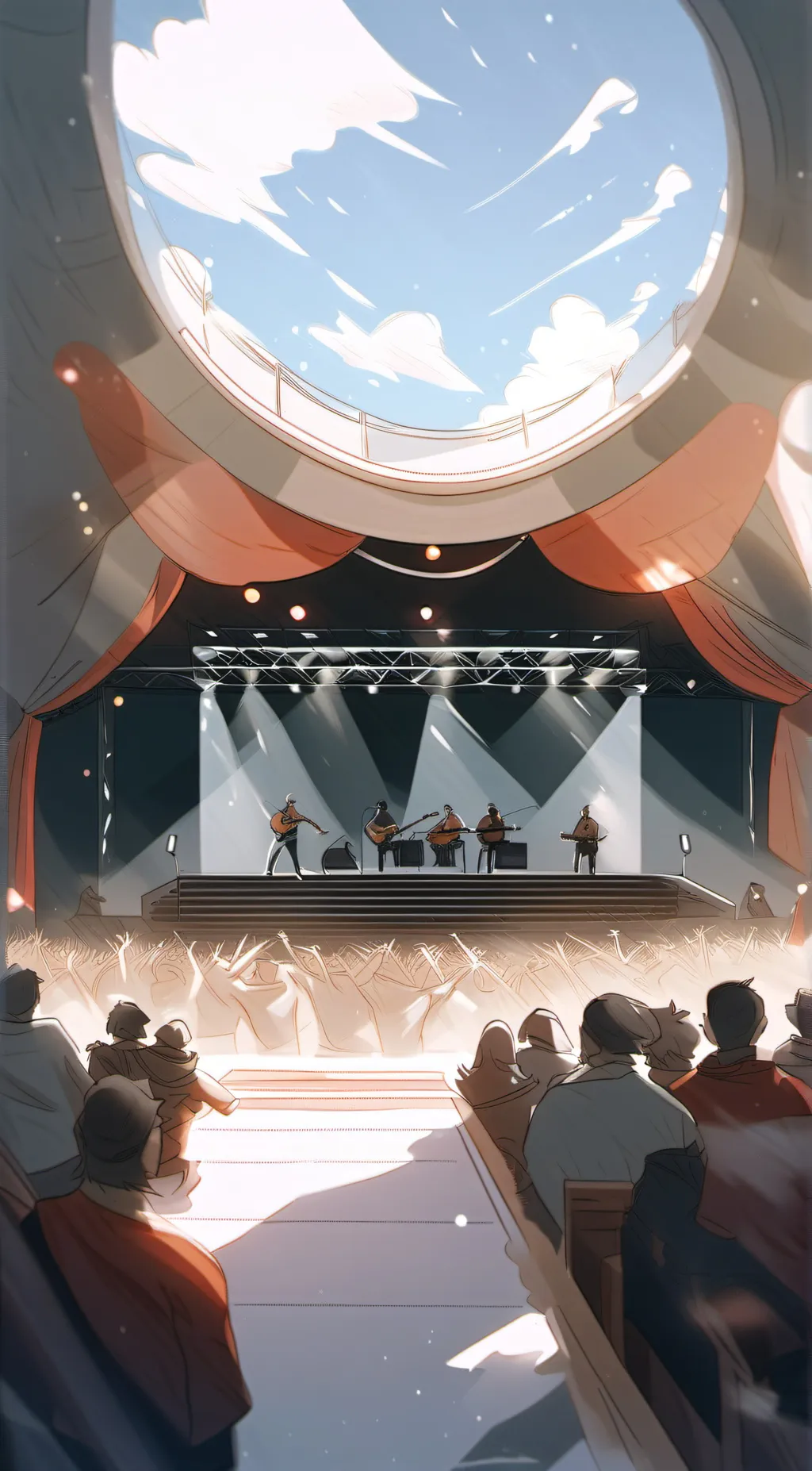 ai character: IDOLCHAMP background