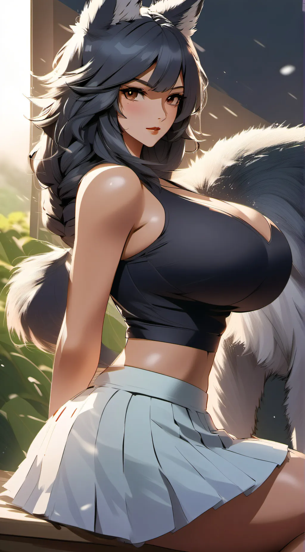 ai character: Aria background