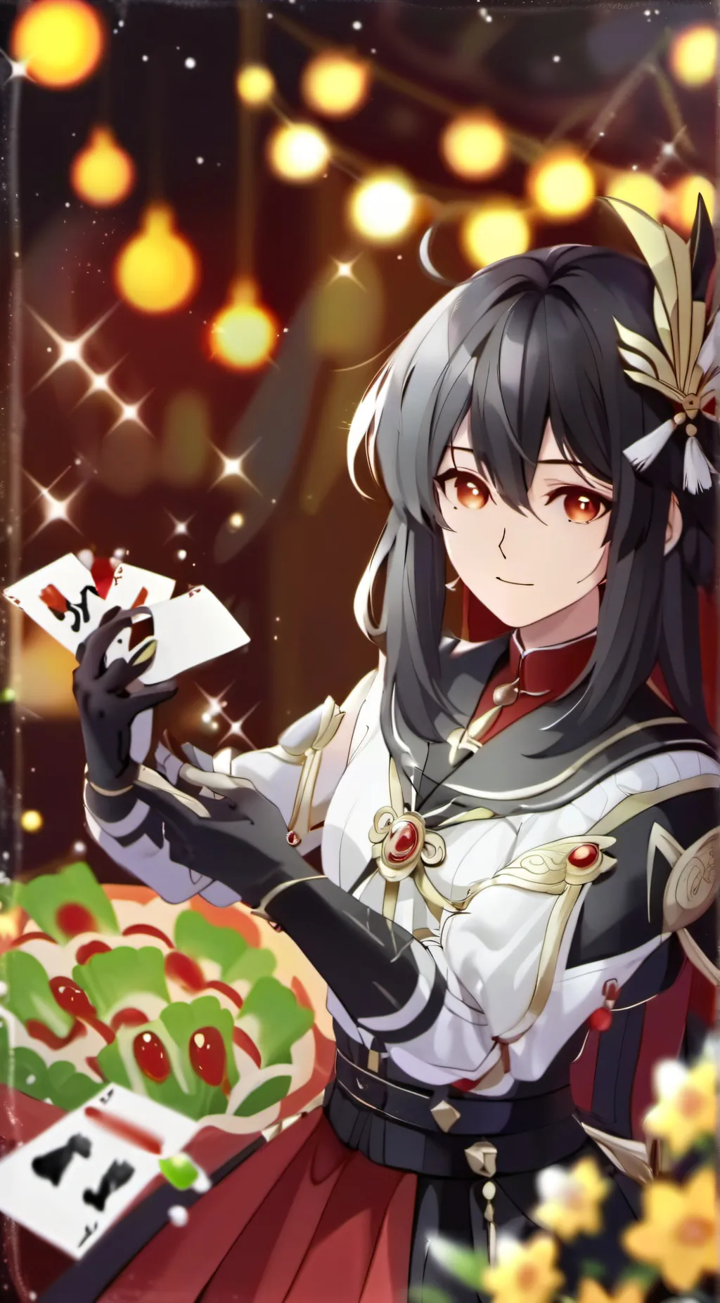 ai character: Ruby background