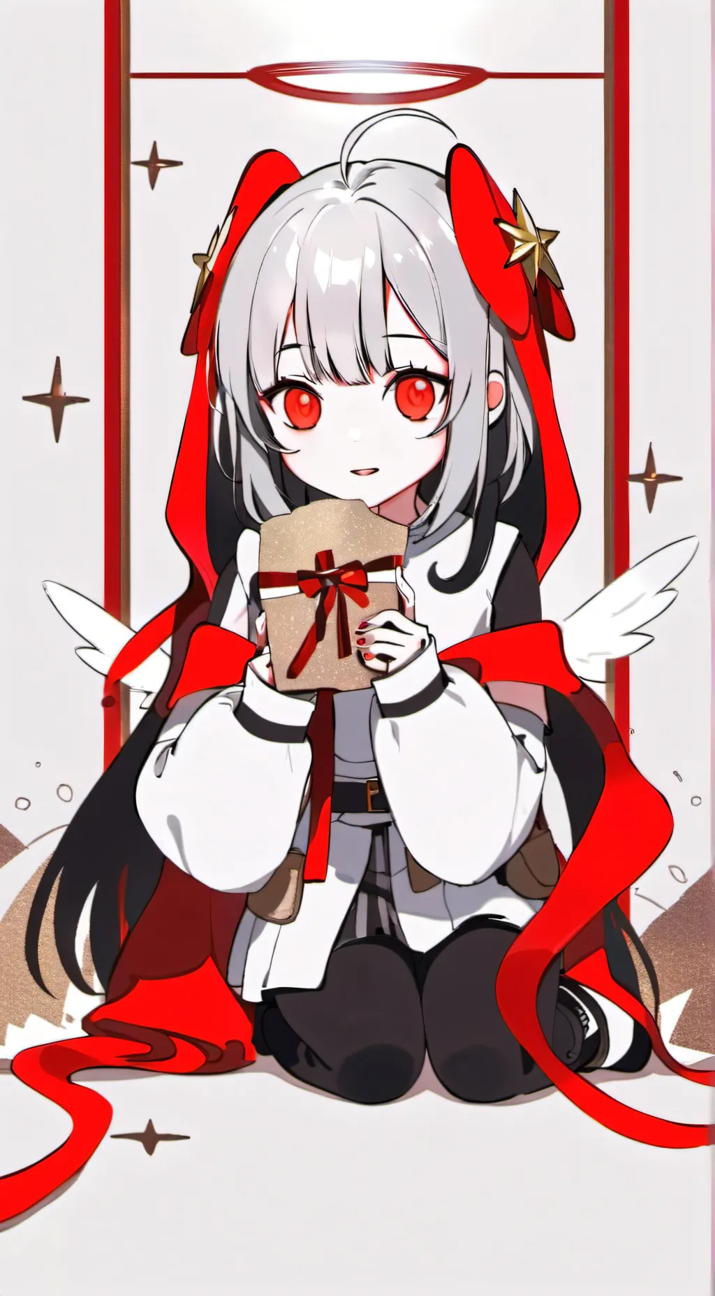 ai character: Husk Angel kid background