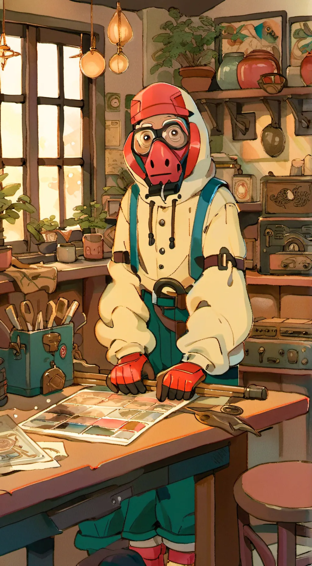 ai character: Divine Dave background