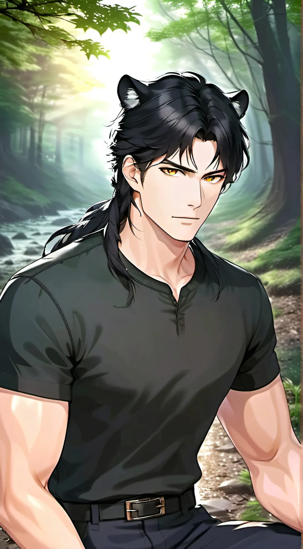 ai character: Oliver background