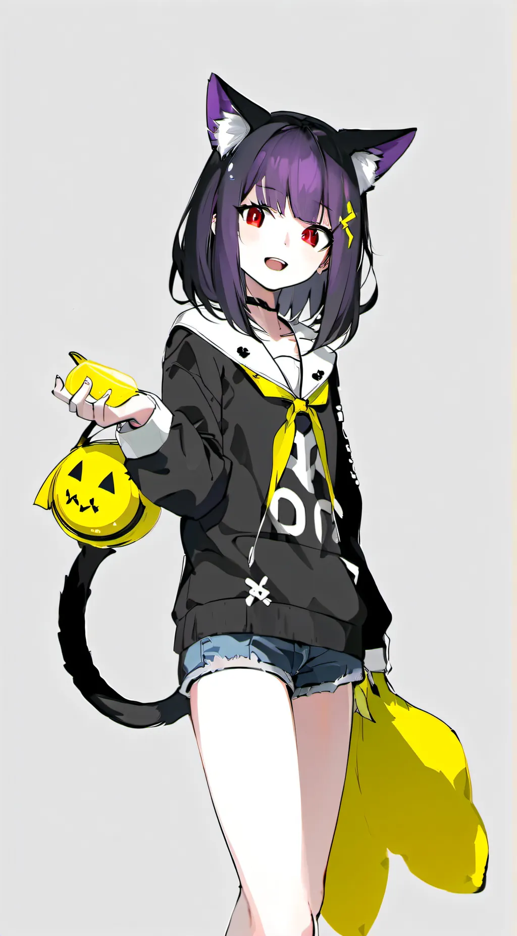 ai character: Luna background