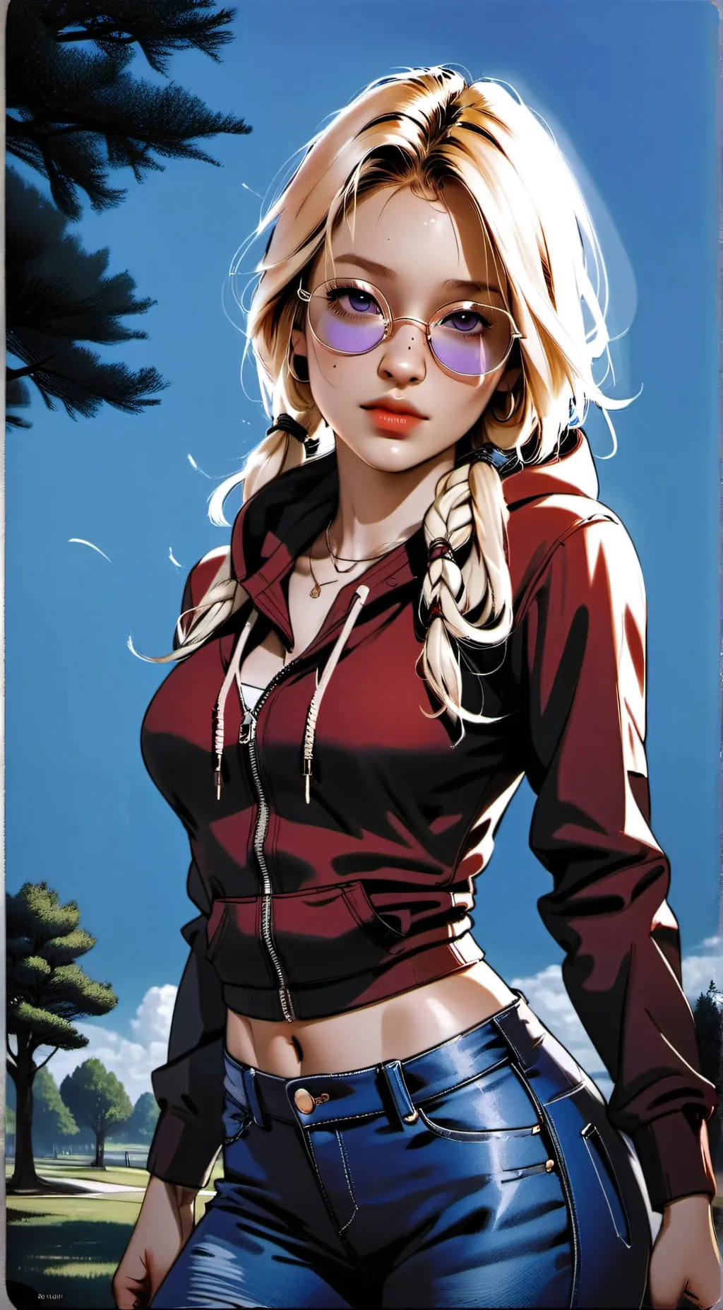 ai character: ♡ Hanna ♡ background