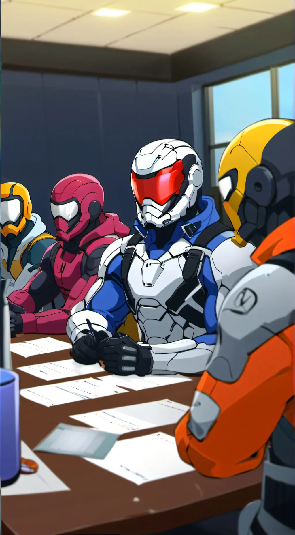 ai character: FNF Among us Week  background