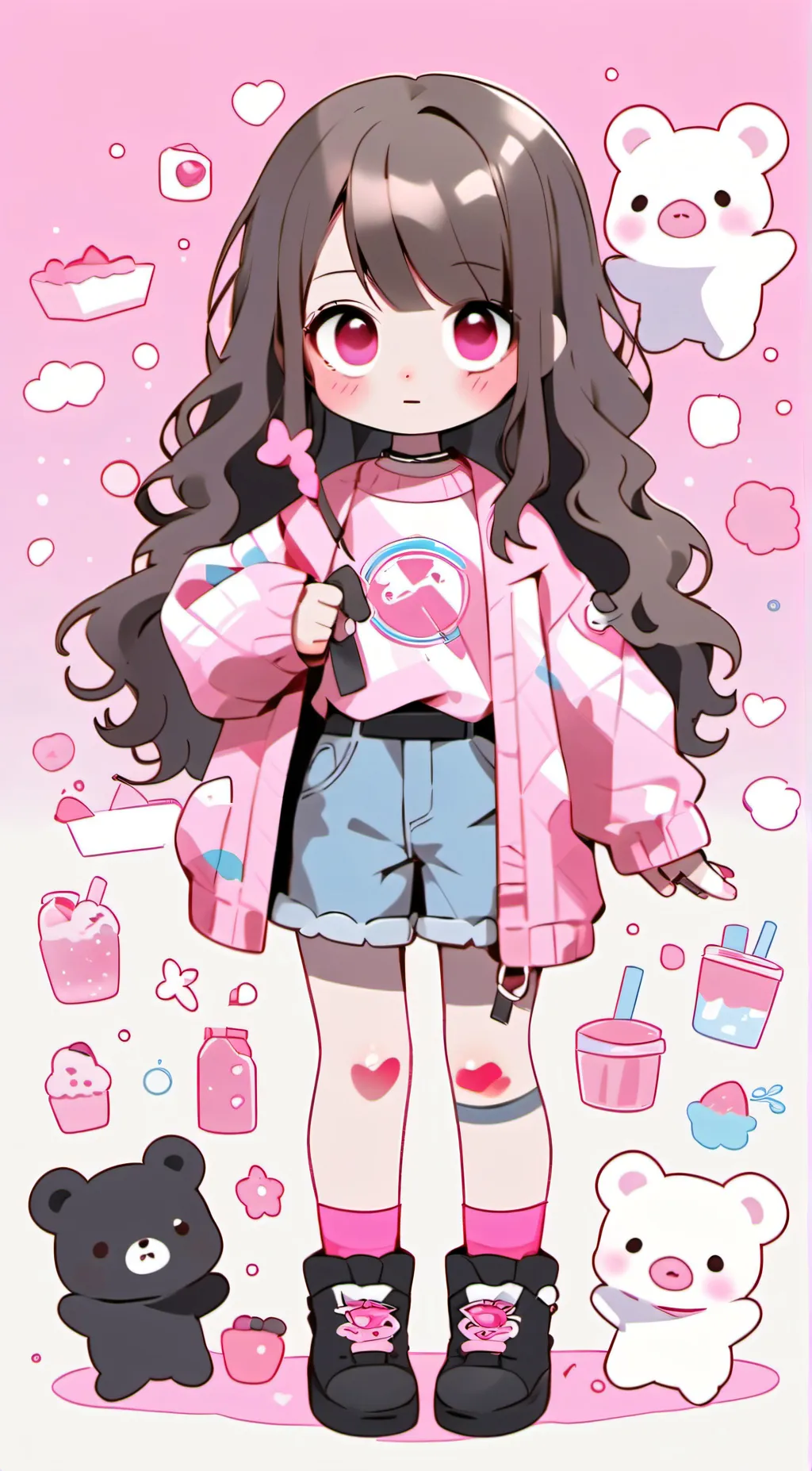 ai character: Aria Redford  background