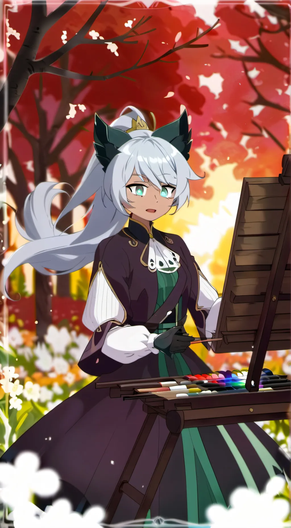 ai character: Jackie jall background