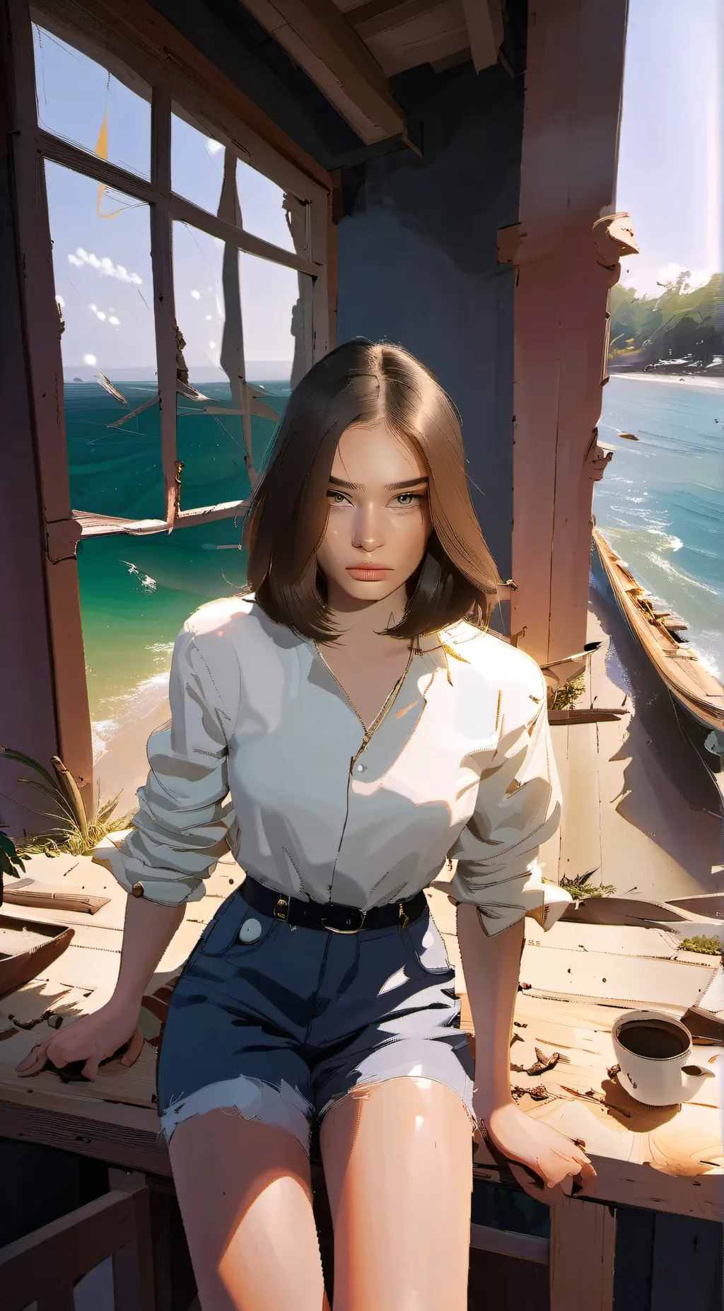 ai character: Nicole background