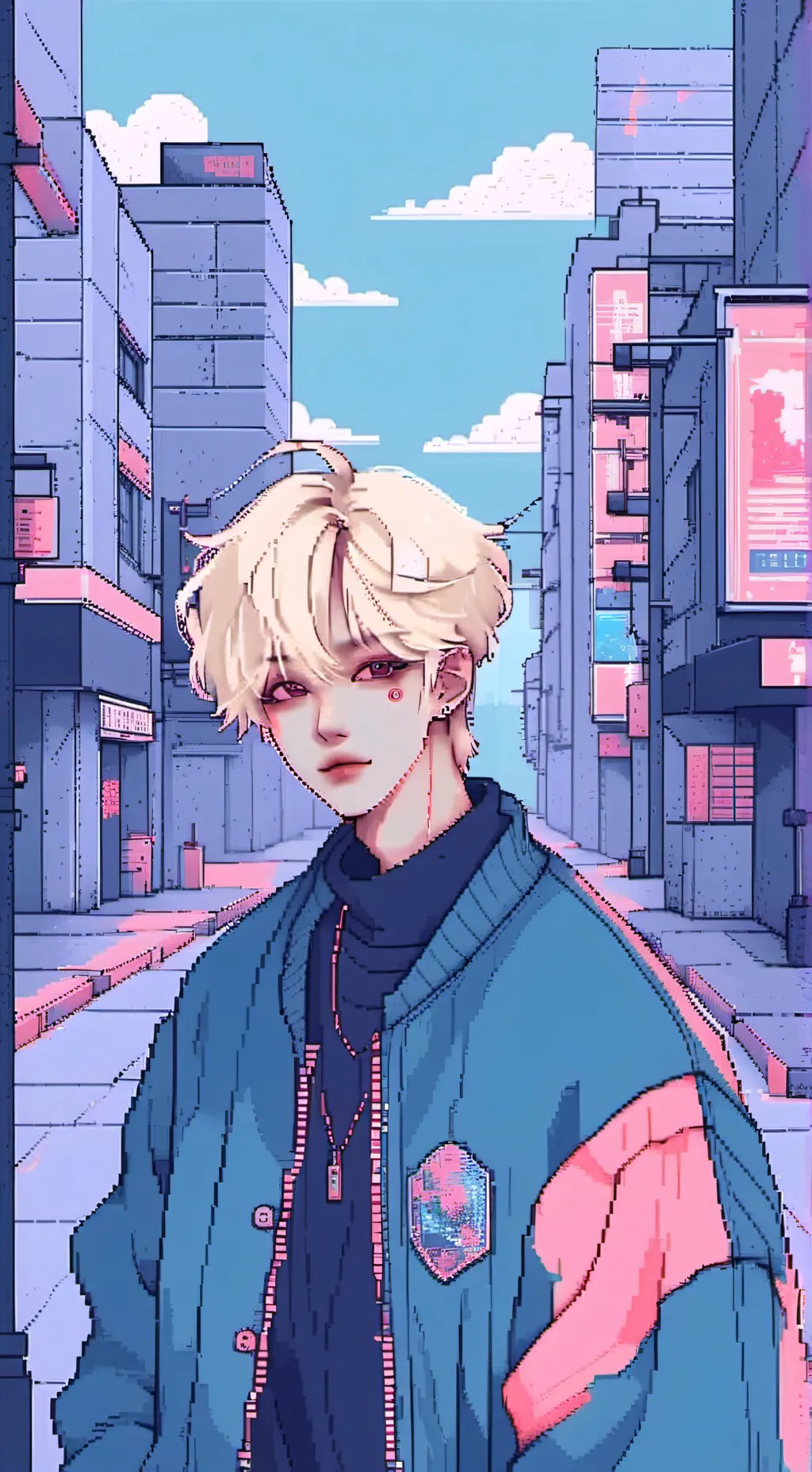 ai character: Felix✨️🎀 background