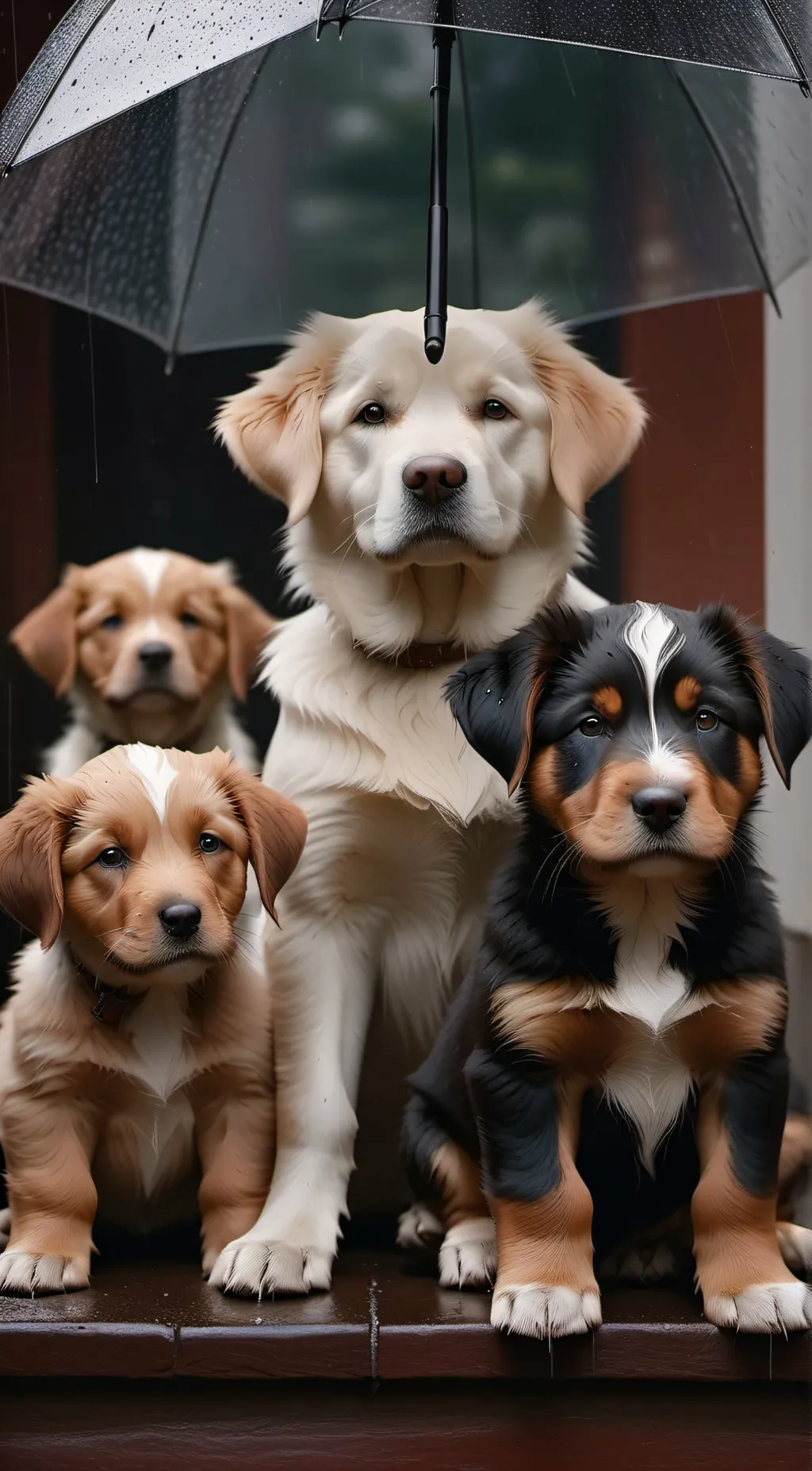 ai character: stray dogs background