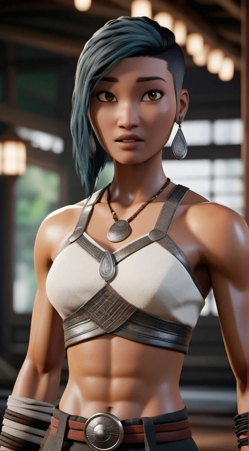 ai character: Namaari  background