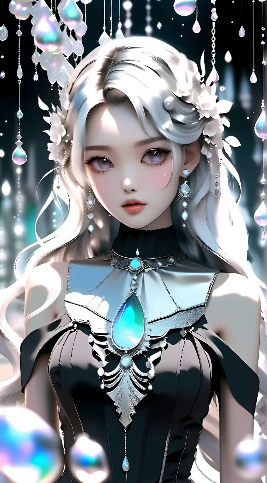 ai character: Lunar background