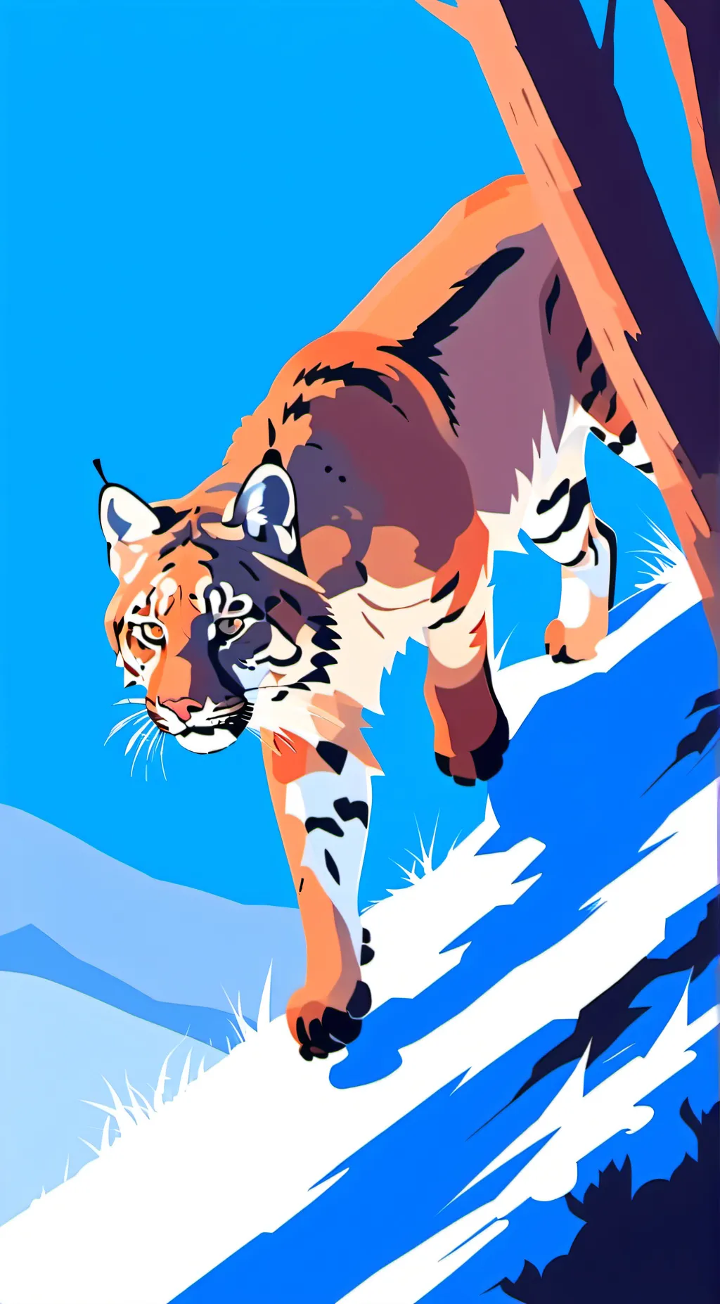 ai character: Lynx background