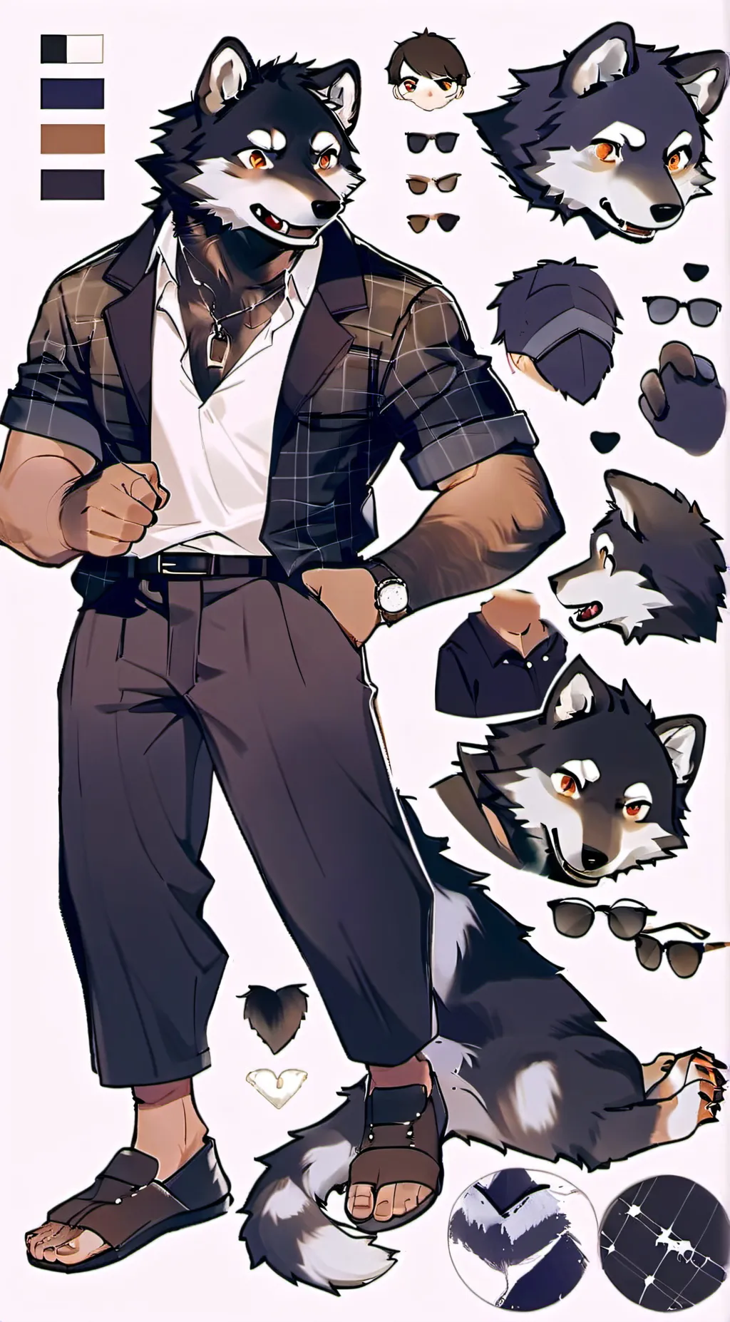 ai character: Ethan  background