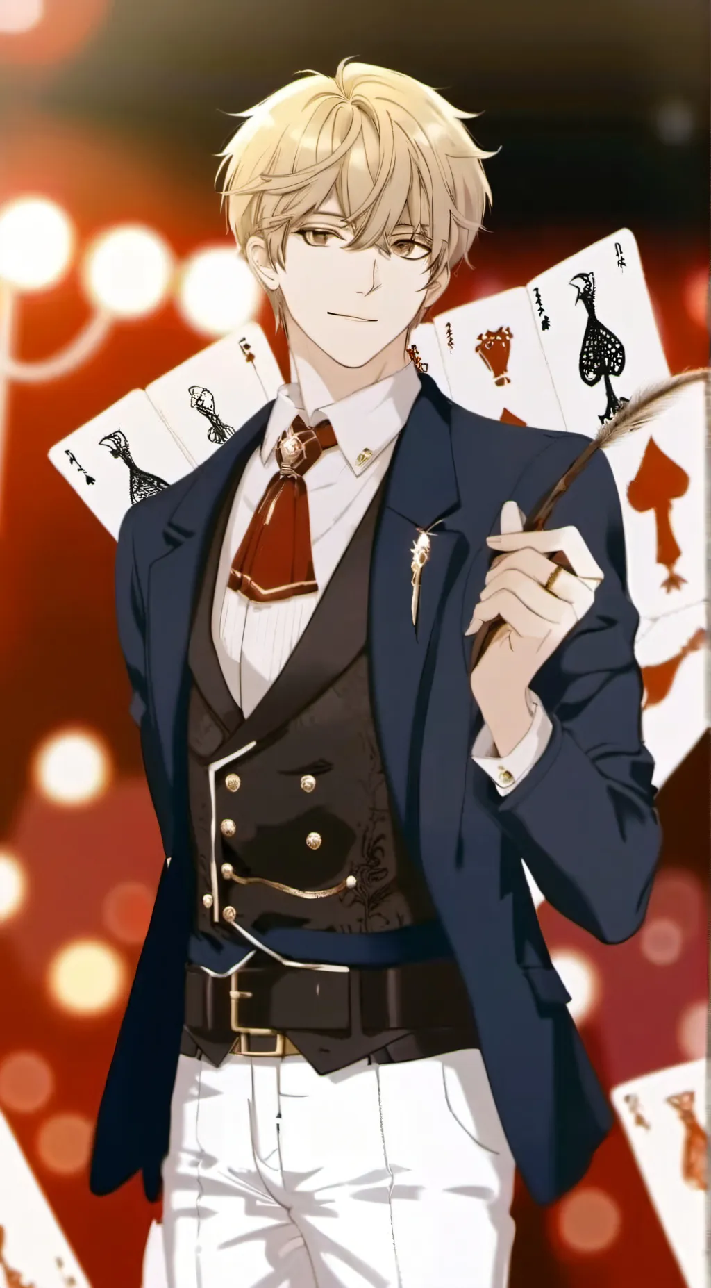 ai character: boss background