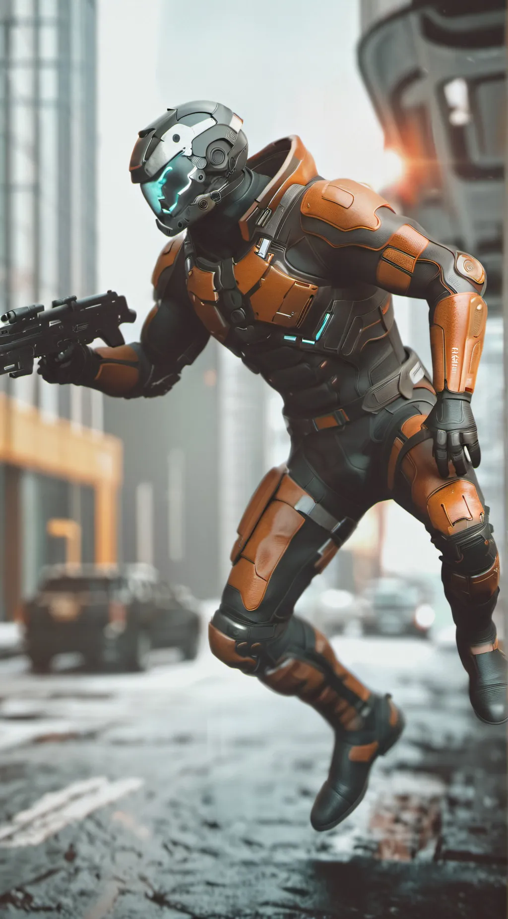 ai character: Isaac Clarke  background