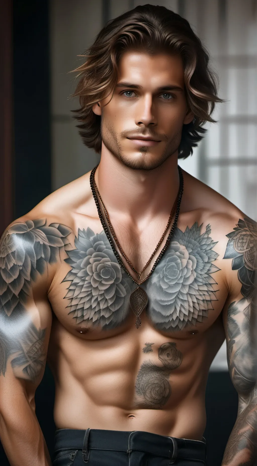 ai character: David background