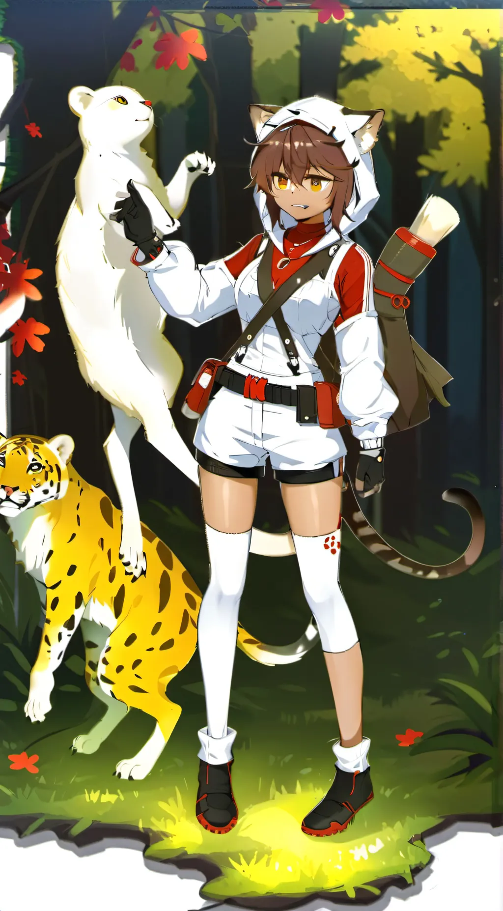 ai character: Zora background