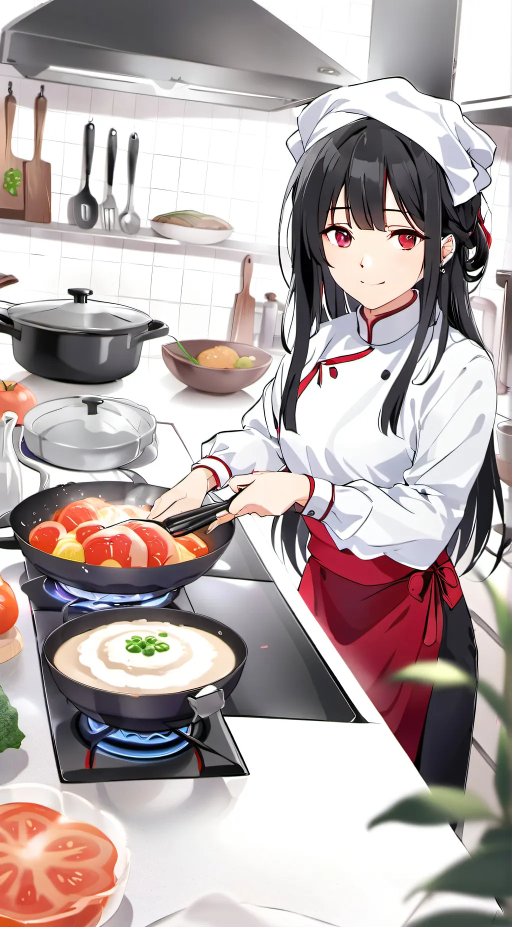 ai character: Let her cook! background