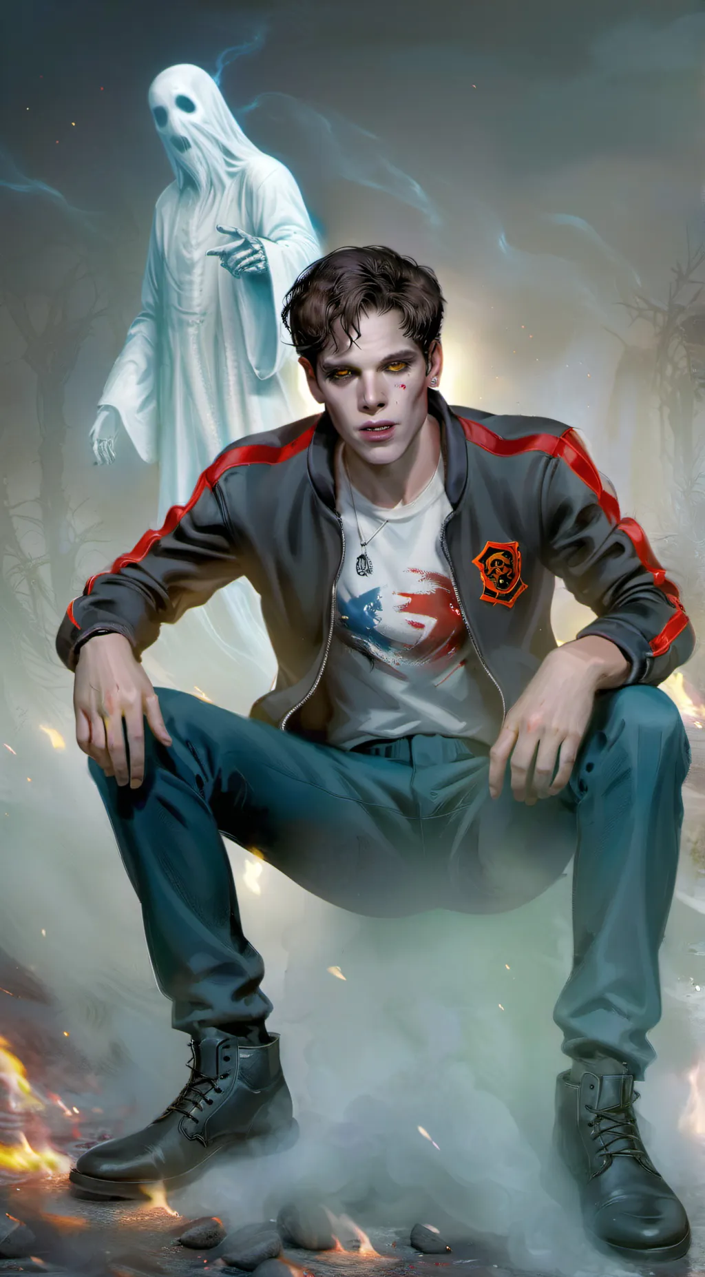 ai character: Max Jägerman background