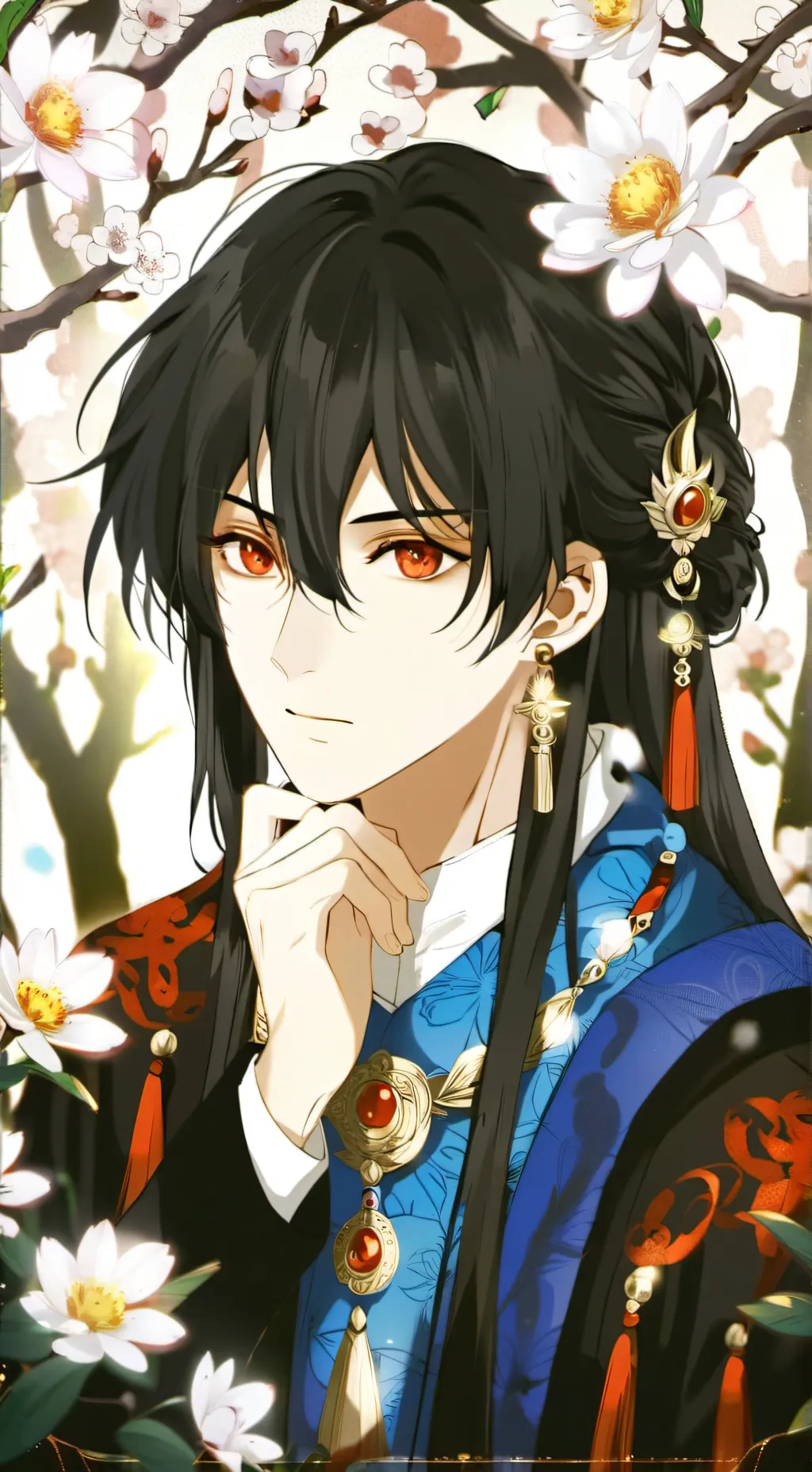 ai character: Alxe  background