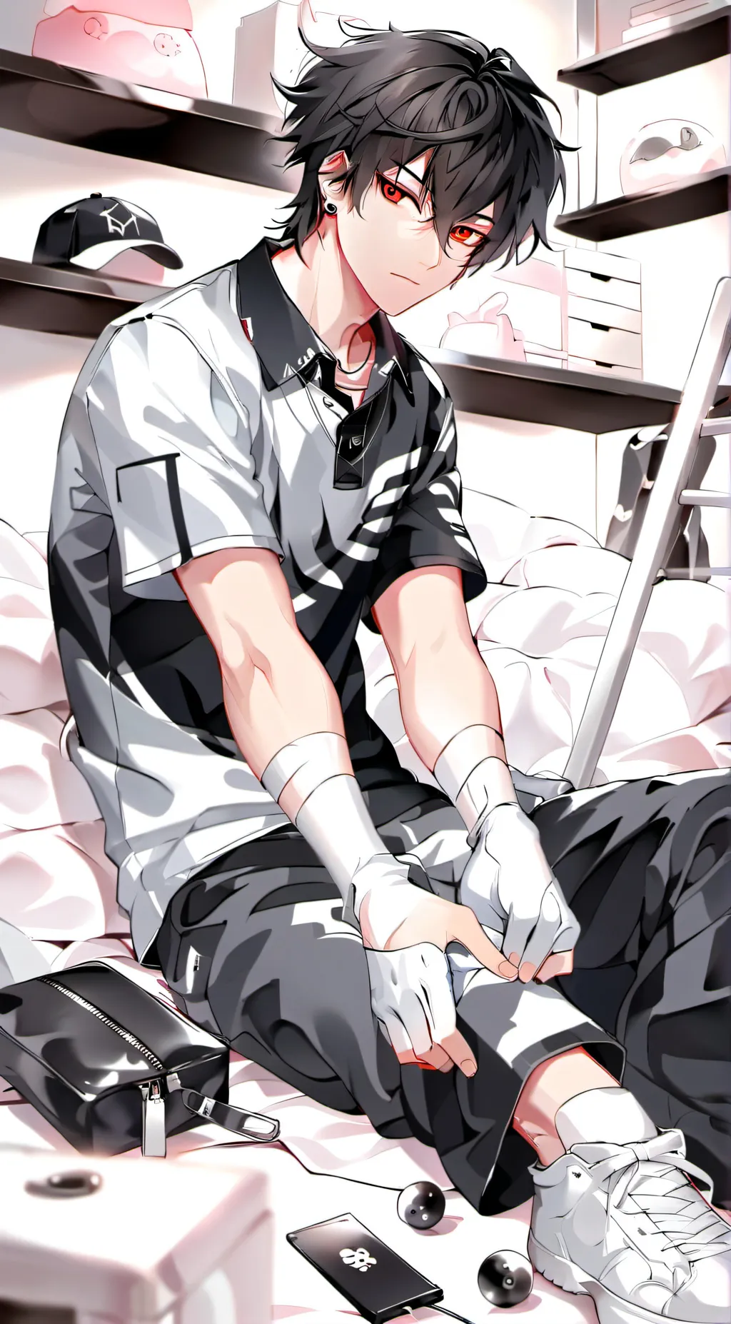 ai character: .•-SURUKONA-•. background