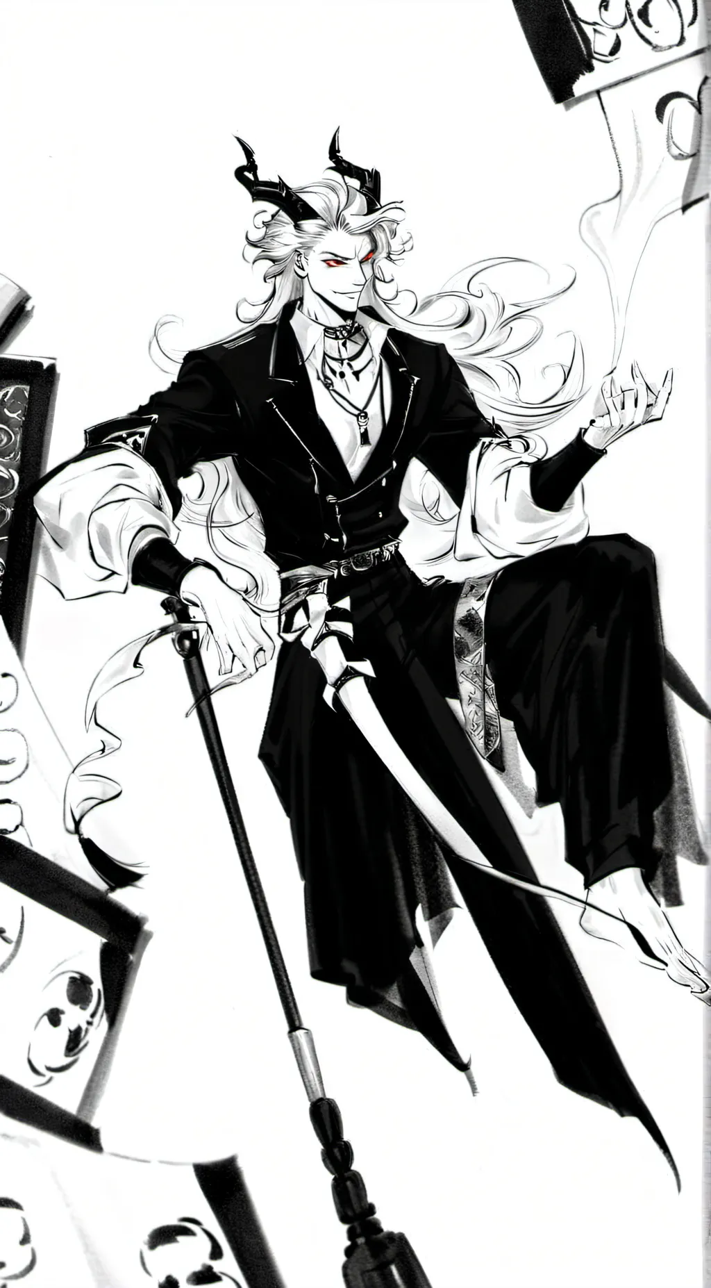 ai character: Chu background