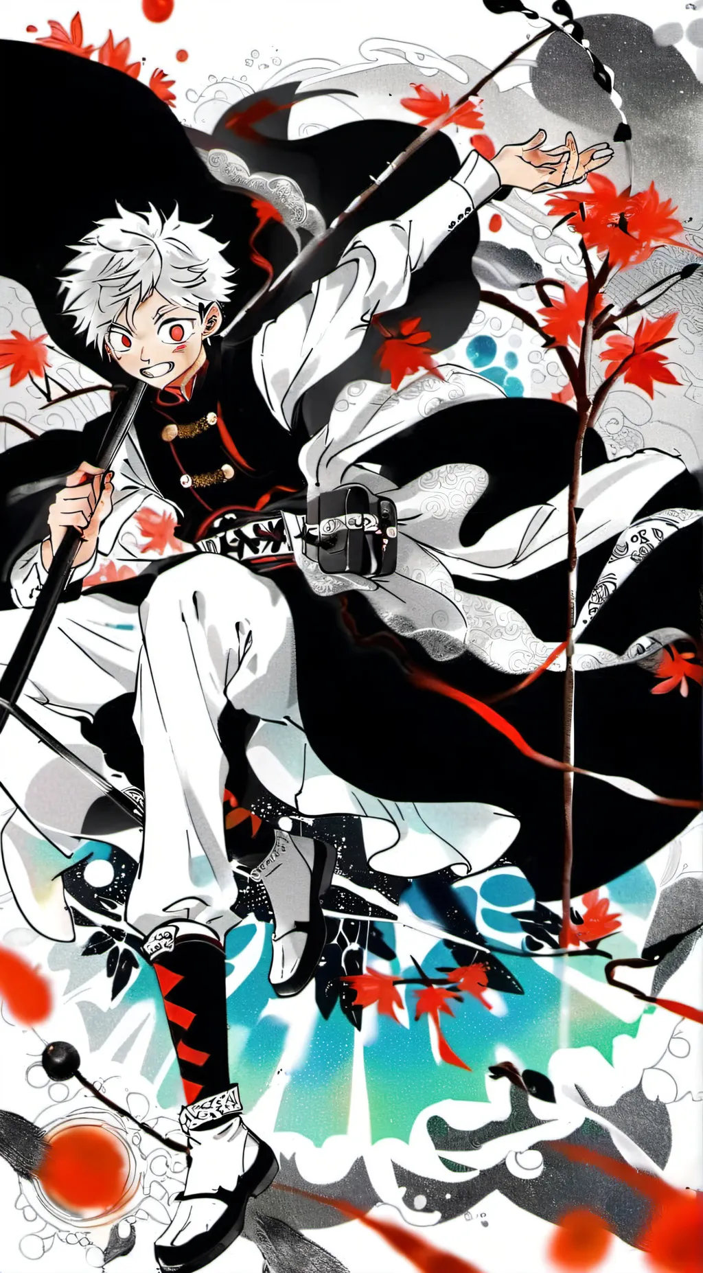 ai character: Sanegiyu MF background