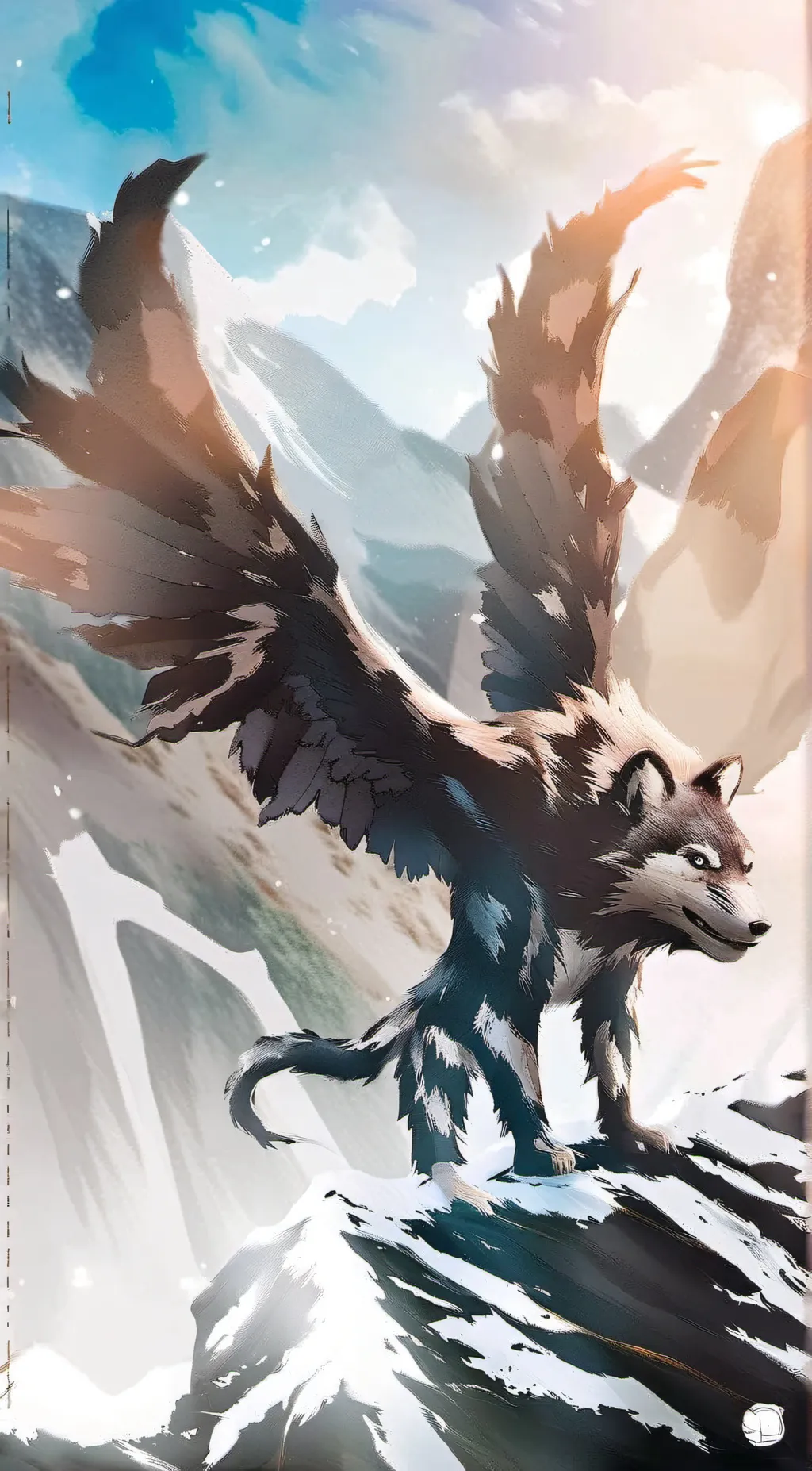 ai character: Lightning  background