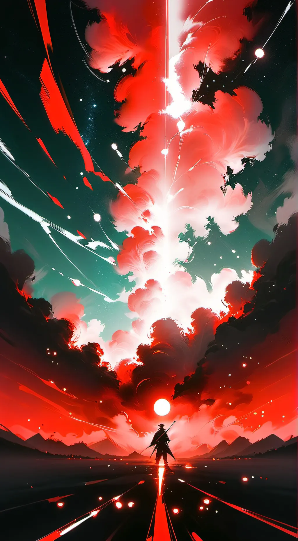 ai character: Radio Apple background