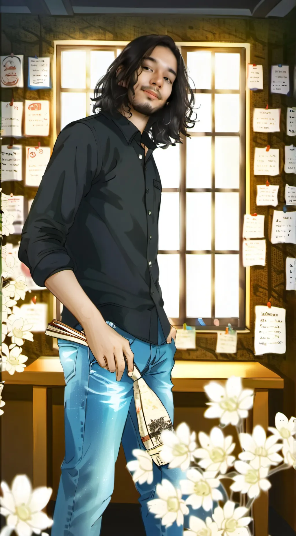 ai character: MHA  background