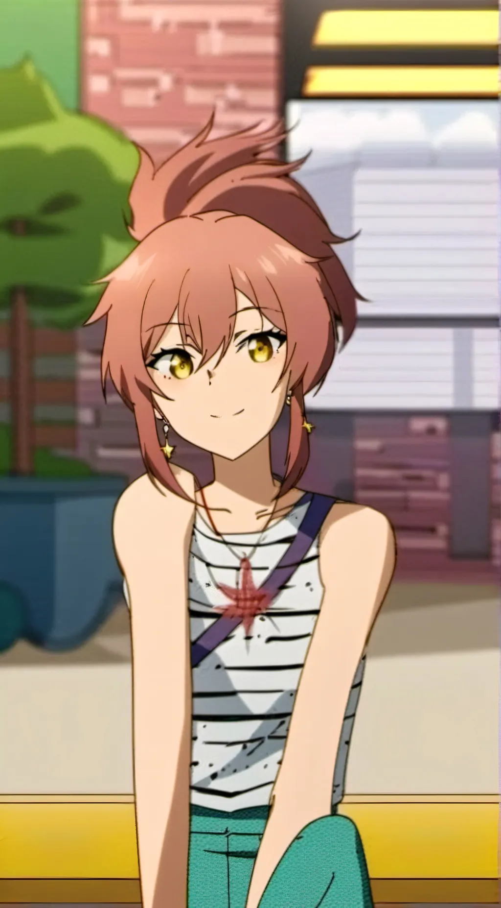 ai character: Mika Jougasaki background