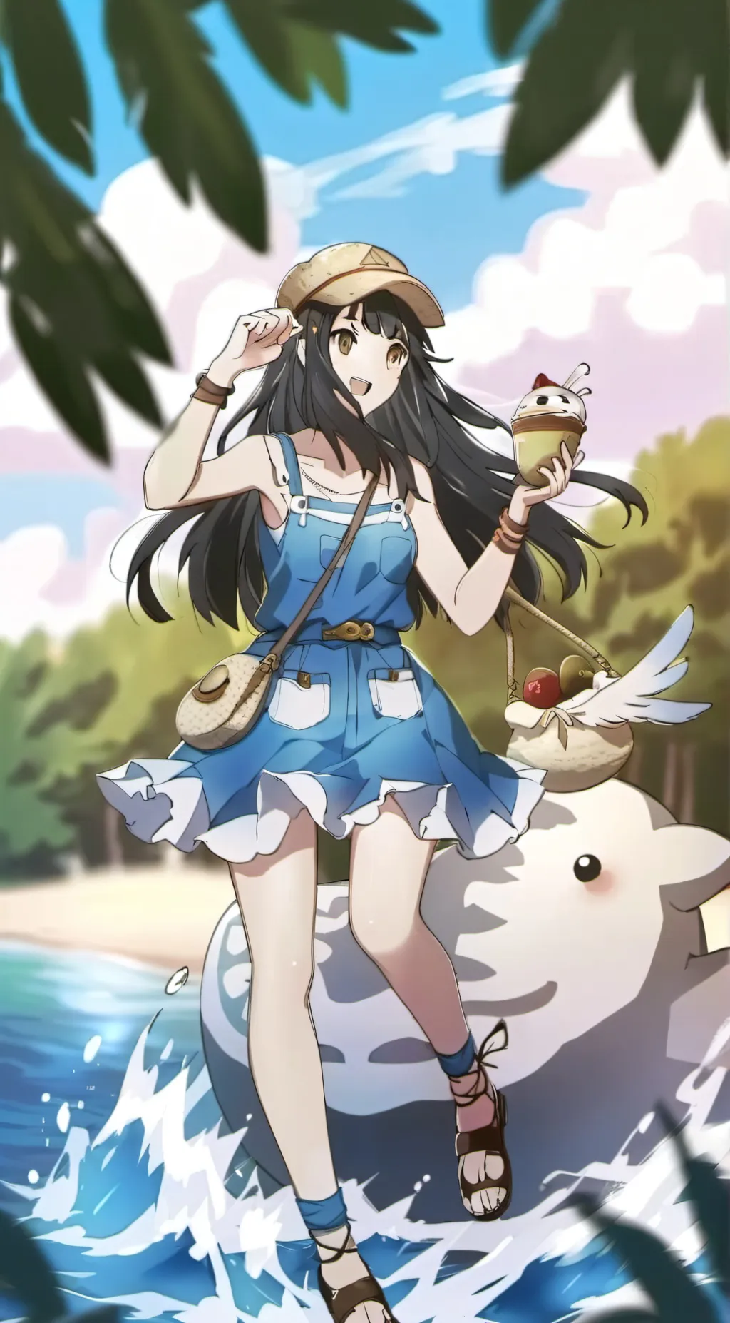 ai character: ♪hh road trip♪ background