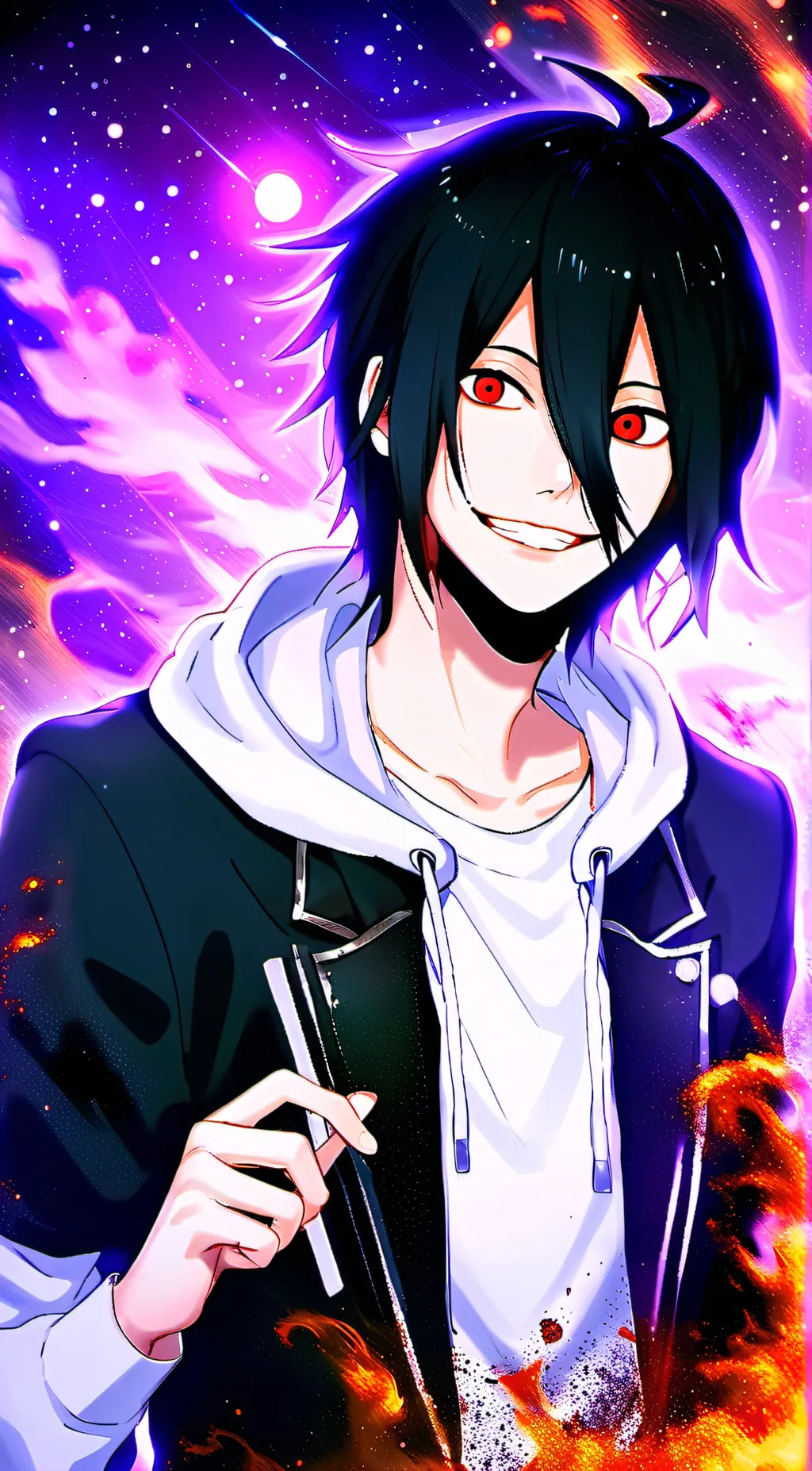 ai character: jeff the killer  background