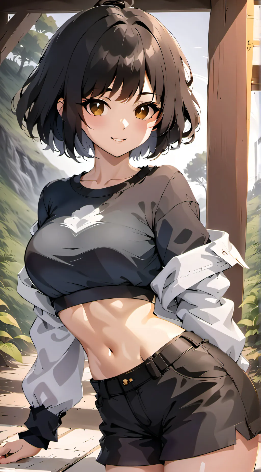 ai character: X frisk background