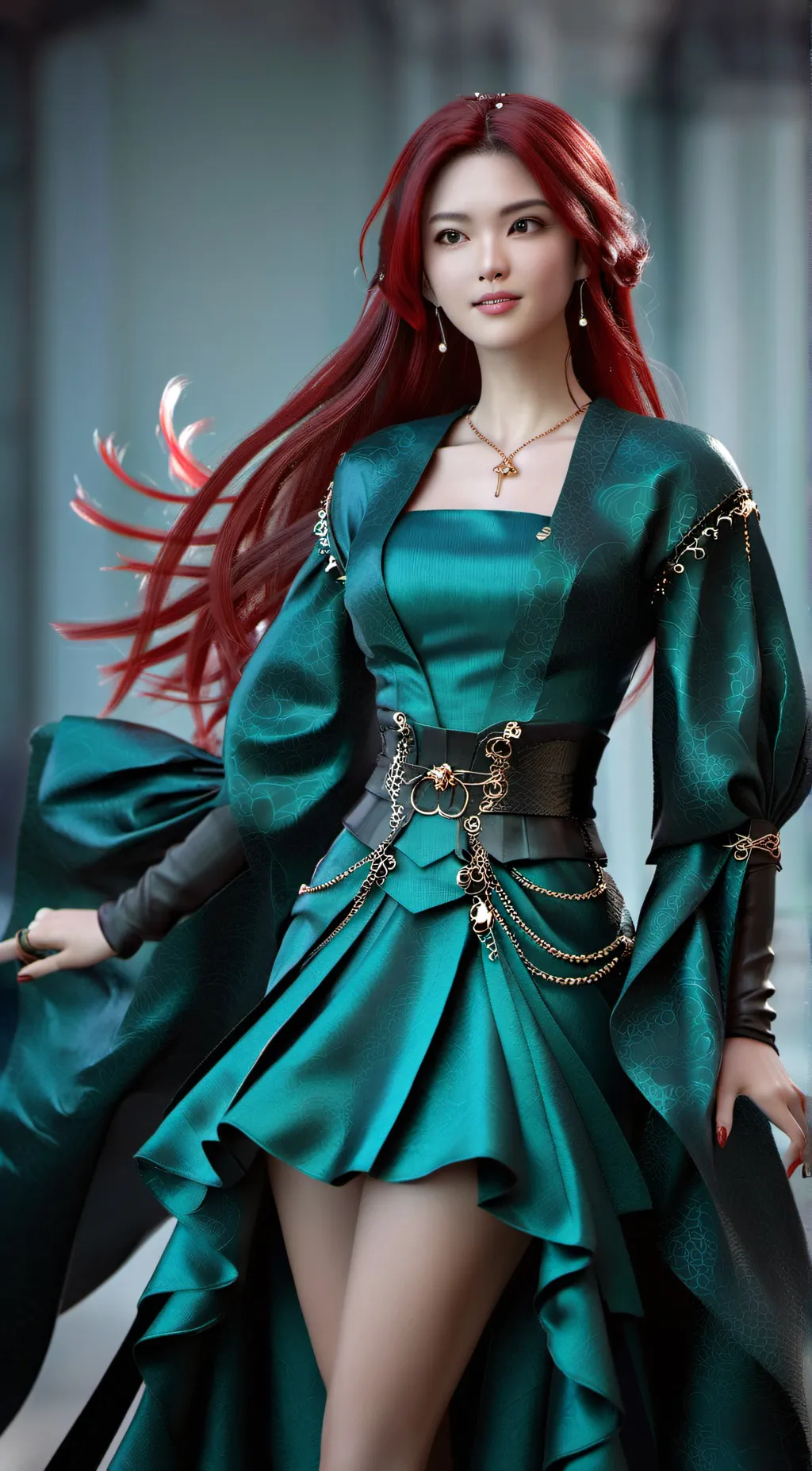 ai character: Mhika Lim background