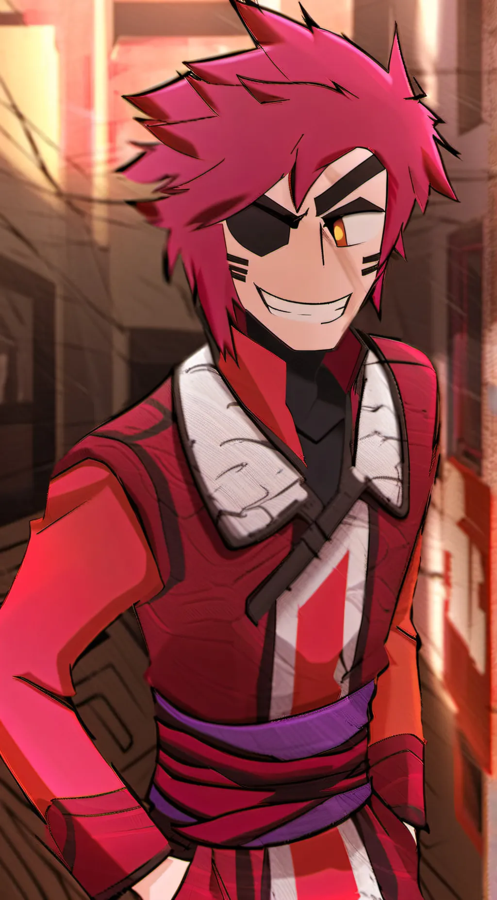 ai character: Alastor (HH) background