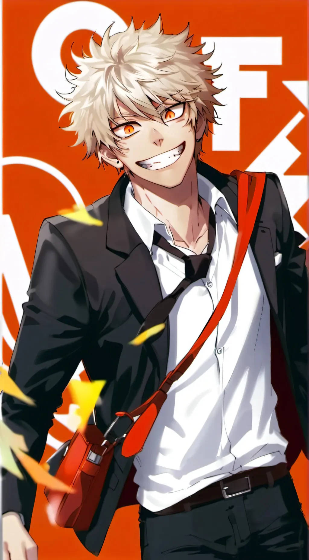 ai character: katsuki bakugo background