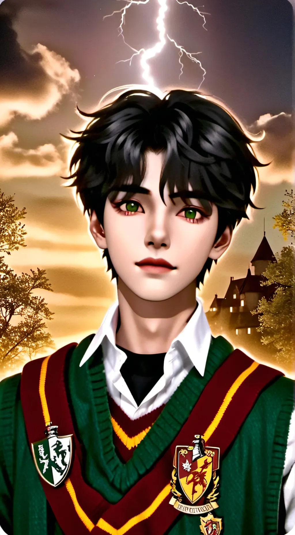 ai character: Harry Potter background