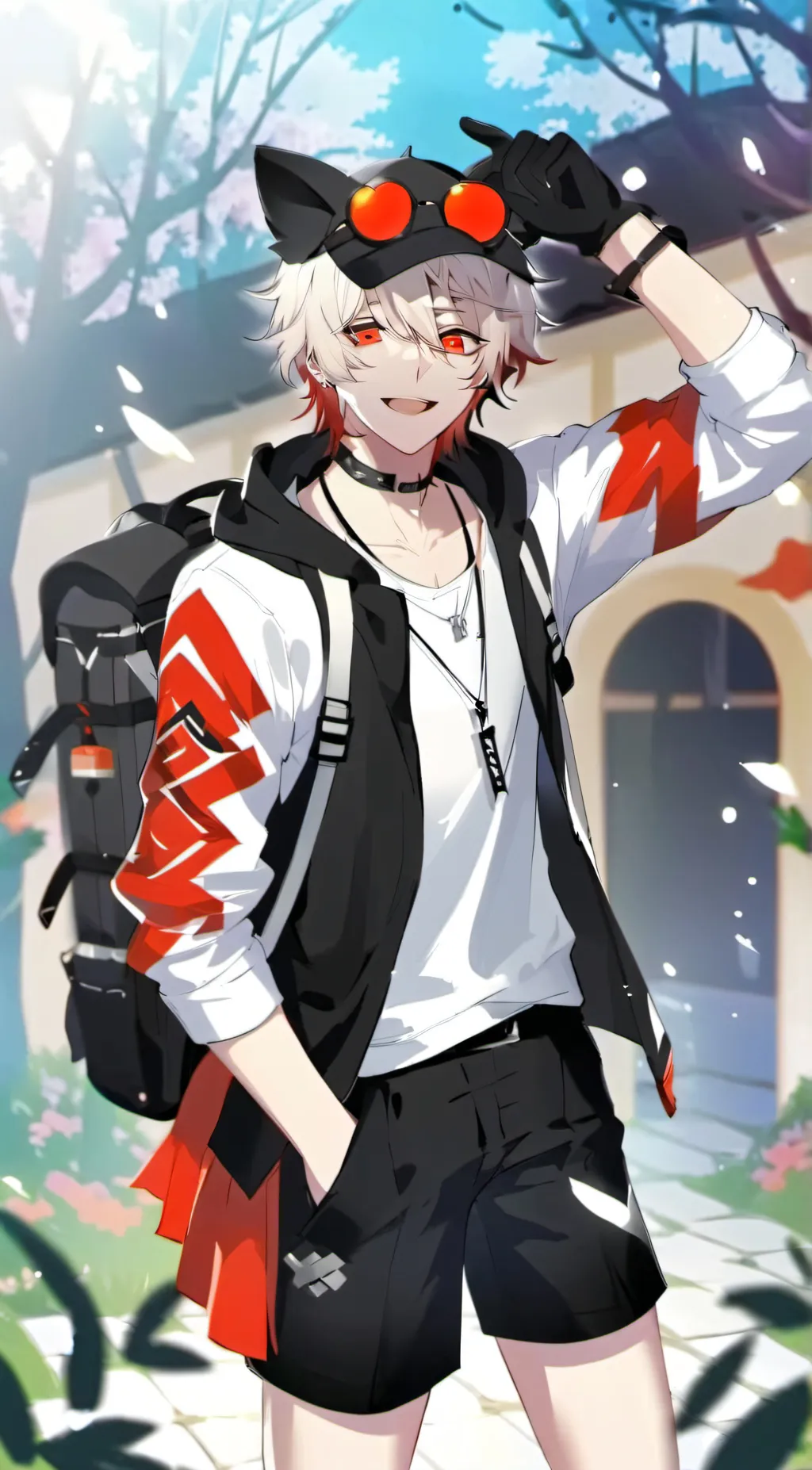 ai character: Zack background