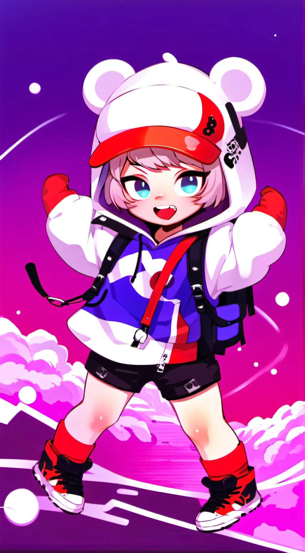 ai character: Baby Angel background